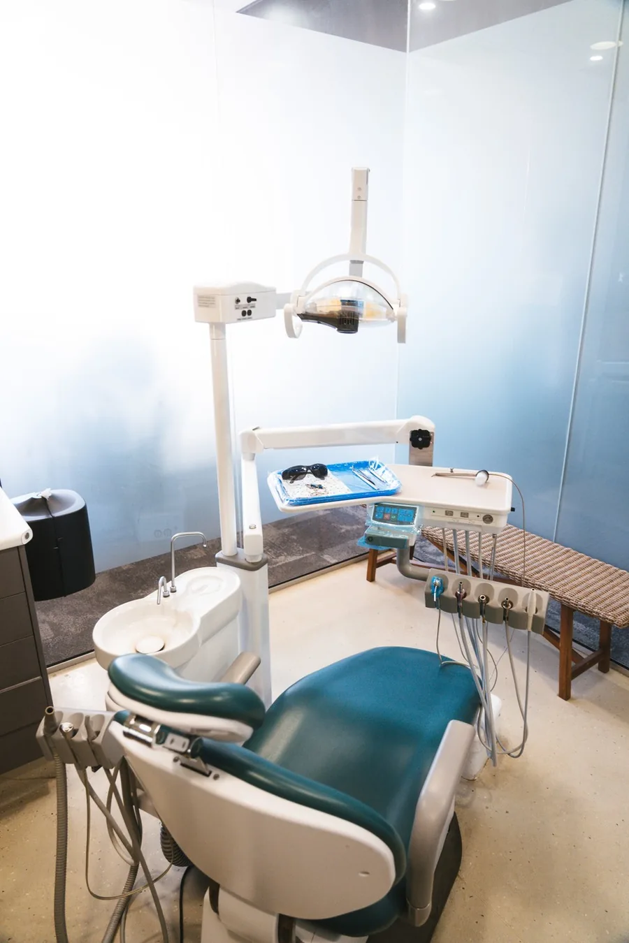 A treatment room at Southside Dental Toowoomba